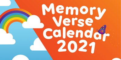 Memory Verse Calendar